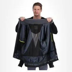 Ziener, Tarpu Veste De Ski Hommes Ombre Gris -ColourWear Soldes ziener tarpu aa jas gevoerd heren ombre grijs 22ziene106v2 BI 06