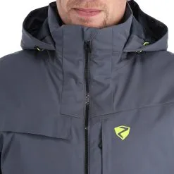 Ziener, Tarpu Veste De Ski Hommes Ombre Gris -ColourWear Soldes ziener tarpu aa jas gevoerd heren ombre grijs 22ziene106v2 BI 07