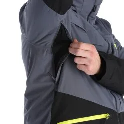 Ziener, Tarpu Veste De Ski Hommes Ombre Gris -ColourWear Soldes ziener tarpu aa jas gevoerd heren ombre grijs 22ziene106v2 BI 10