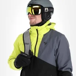 Ziener, Timpa Veste De Ski Hommes Bitter Lemon Jaune, Noir -ColourWear Soldes ziener timpa aa jas gevoerd heren bitter lemon geel zwart 22ziene105v2 BI 05