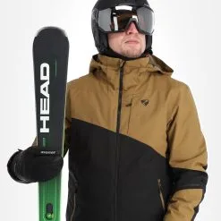 Ziener, Timpa Veste De Ski Hommes Walnut Dob Brun -ColourWear Soldes ziener timpa aa jas gevoerd heren walnut dob bruin 22ziene105v1 BI 05