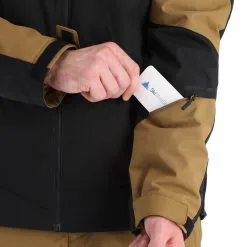 Ziener, Timpa Veste De Ski Hommes Walnut Dob Brun -ColourWear Soldes ziener timpa aa jas gevoerd heren walnut dob bruin 22ziene105v1 BI 07