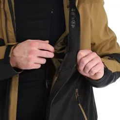 Ziener, Timpa Veste De Ski Hommes Walnut Dob Brun -ColourWear Soldes ziener timpa aa jas gevoerd heren walnut dob bruin 22ziene105v1 BI 09