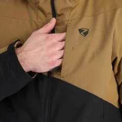 Ziener, Timpa Veste De Ski Hommes Walnut Dob Brun -ColourWear Soldes ziener timpa aa jas gevoerd heren walnut dob bruin 22ziene105v1 BI 10