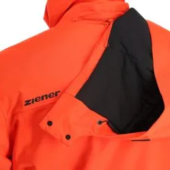 Ziener, Toroa Veste De Ski Hommes New Rouge -ColourWear Soldes ziener toroa aa jas gevoerd heren new rood 22ziene108v1 BI 11