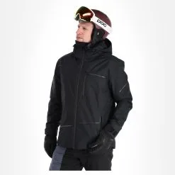 Ziener, Toroa Veste De Ski Hommes Noir -ColourWear Soldes ziener toroa aa jas gevoerd heren zwart 22ziene108v2 BI 02