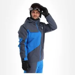 Ziener, Tungua Veste De Ski Hommes Ombre Gris -ColourWear Soldes ziener tungua aa jas gevoerd heren ombre grijs 22ziene107v1 BI 04