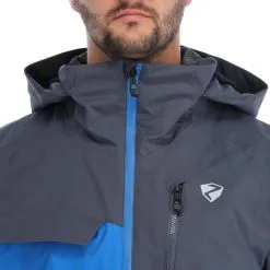 Ziener, Tungua Veste De Ski Hommes Ombre Gris -ColourWear Soldes ziener tungua aa jas gevoerd heren ombre grijs 22ziene107v1 BI 07