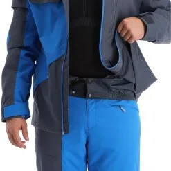 Ziener, Tungua Veste De Ski Hommes Ombre Gris -ColourWear Soldes ziener tungua aa jas gevoerd heren ombre grijs 22ziene107v1 BI 09