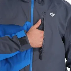 Ziener, Tungua Veste De Ski Hommes Ombre Gris -ColourWear Soldes ziener tungua aa jas gevoerd heren ombre grijs 22ziene107v1 BI 10