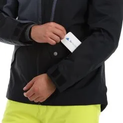 Ziener, Tungua Veste De Ski Hommes Ombre Gris, Noir -ColourWear Soldes ziener tungua aa jas gevoerd heren ombre grijs zwart 22ziene107v2 BI 08