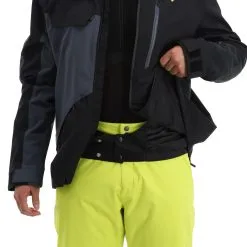 Ziener, Tungua Veste De Ski Hommes Ombre Gris, Noir -ColourWear Soldes ziener tungua aa jas gevoerd heren ombre grijs zwart 22ziene107v2 BI 09