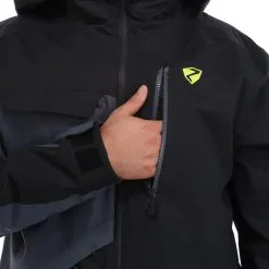 Ziener, Tungua Veste De Ski Hommes Ombre Gris, Noir -ColourWear Soldes ziener tungua aa jas gevoerd heren ombre grijs zwart 22ziene107v2 BI 11